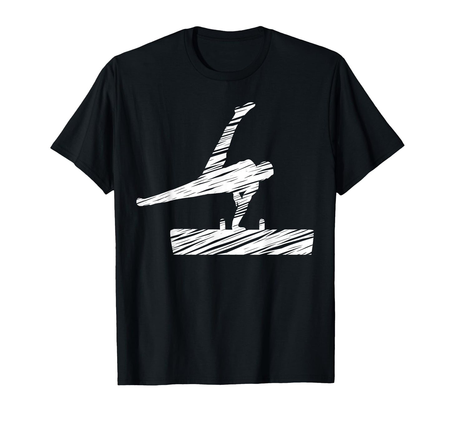 Motif gymnastics gymnast gymnastics fan vintage T-Shirt
