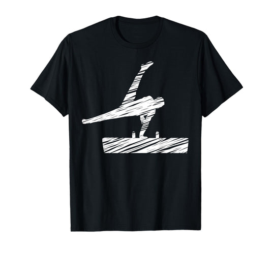 Motif gymnastics gymnast gymnastics fan vintage T-Shirt