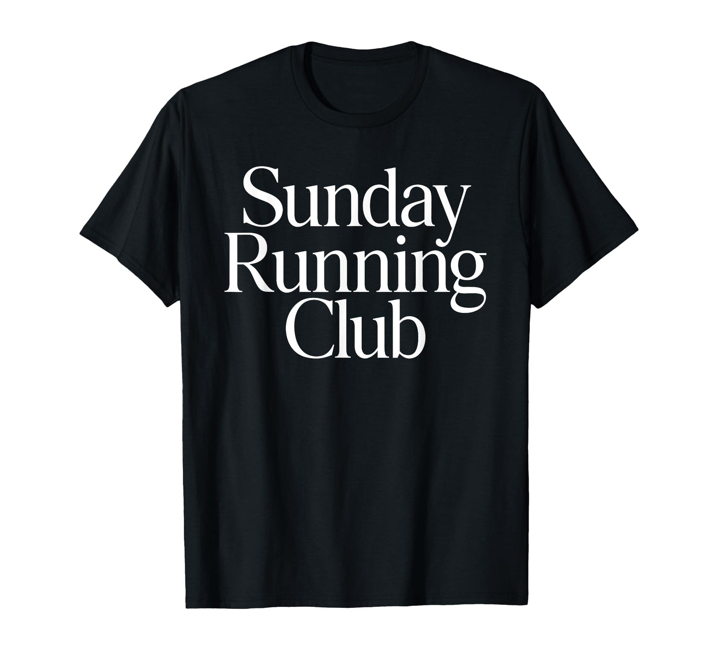 SUNDAY RUNNING CLUB X Jogger Jogging Runner Fitness Gym T-Shirt
