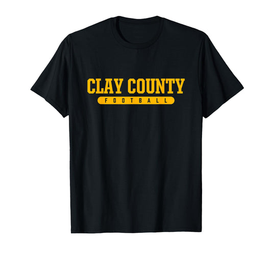 Clay County High School Football T-Shirt