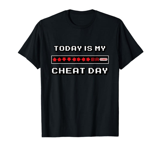 Mighty Oak: Today is my Cheat Day Funny Gaming T-Shirt T-Shirt