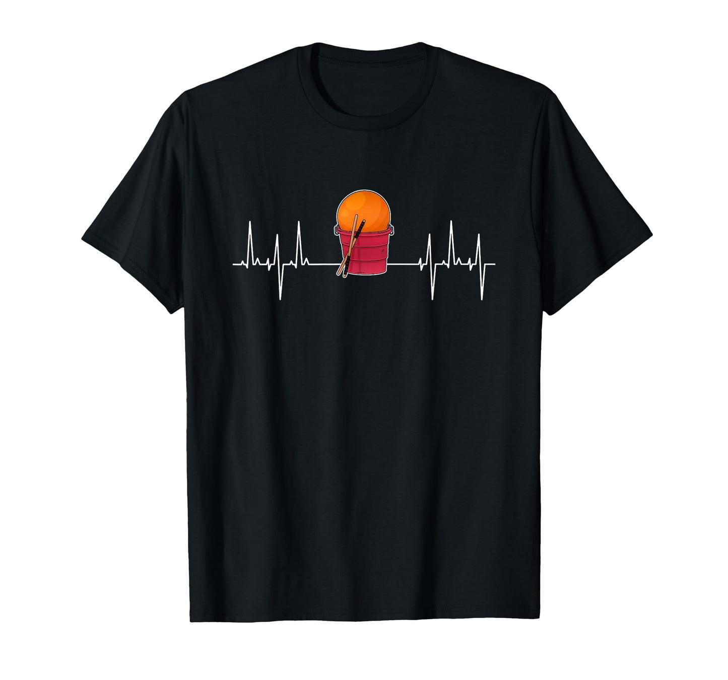 Cardio Drumming Heartbeat Fitness Class Gym Workout Exercise T-Shirt