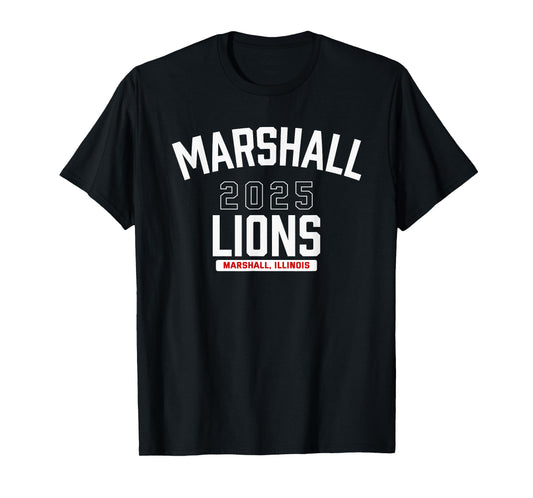 Marshall Lions Marshall, Illinois 2025 T-Shirt