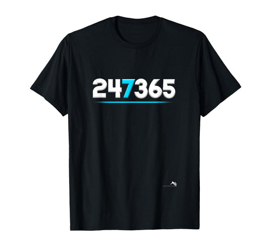 247365 T-shirt Hustle Healthy Gym Shirt T-Shirt