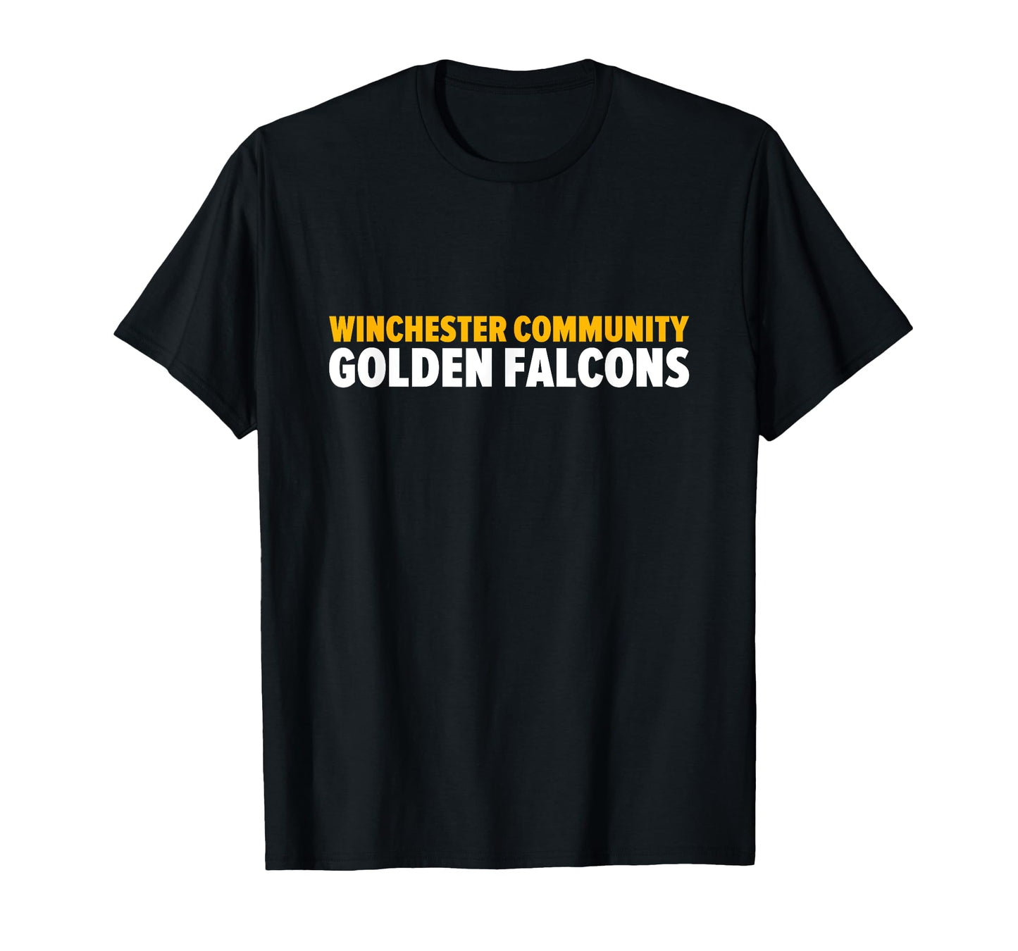 Winchester Community Golden Falcons Bold T-Shirt
