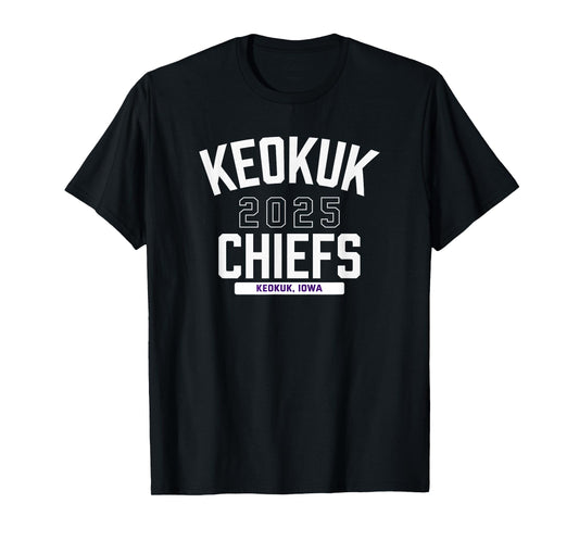 Keokuk Chiefs Keokuk, Iowa 2025 T-Shirt