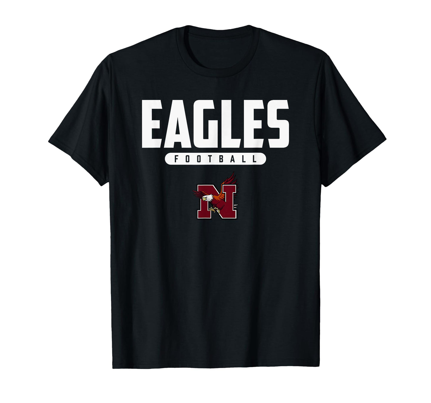 Niceville Eagles Logo Football HS T-Shirt