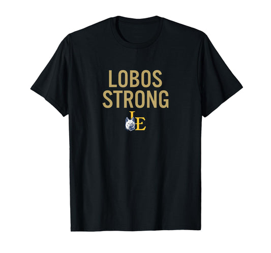 Little Elm Lobos Logo Strong HS T-Shirt