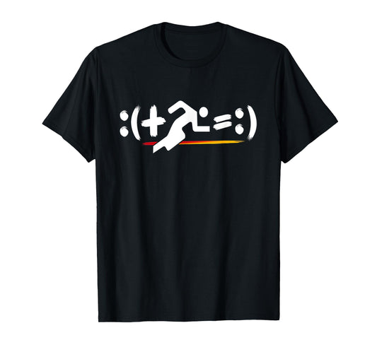 Running Math Equation T-Shirt With Math Symbols For Runners T-Shirt