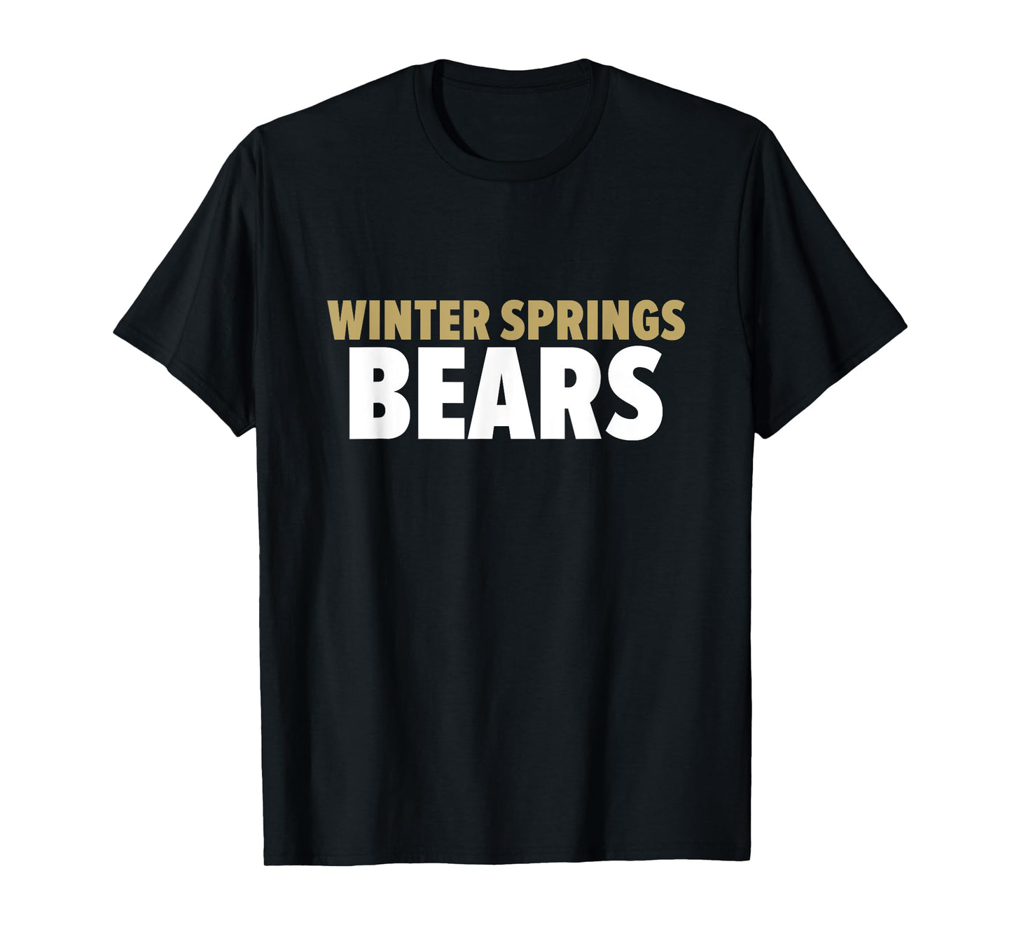 Winter Springs Bears Bold T-Shirt