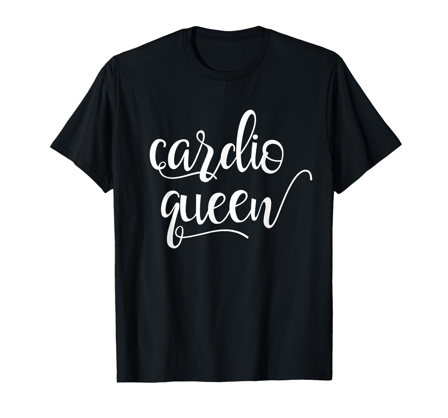 Fun Cardio Queen Fit and Active T-Shirt T-Shirt