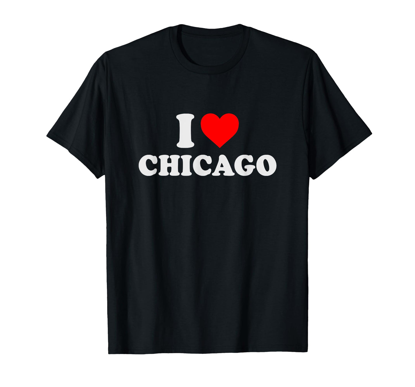 I Love Chicago Distressed Vintage Windy City Pride T-Shirt