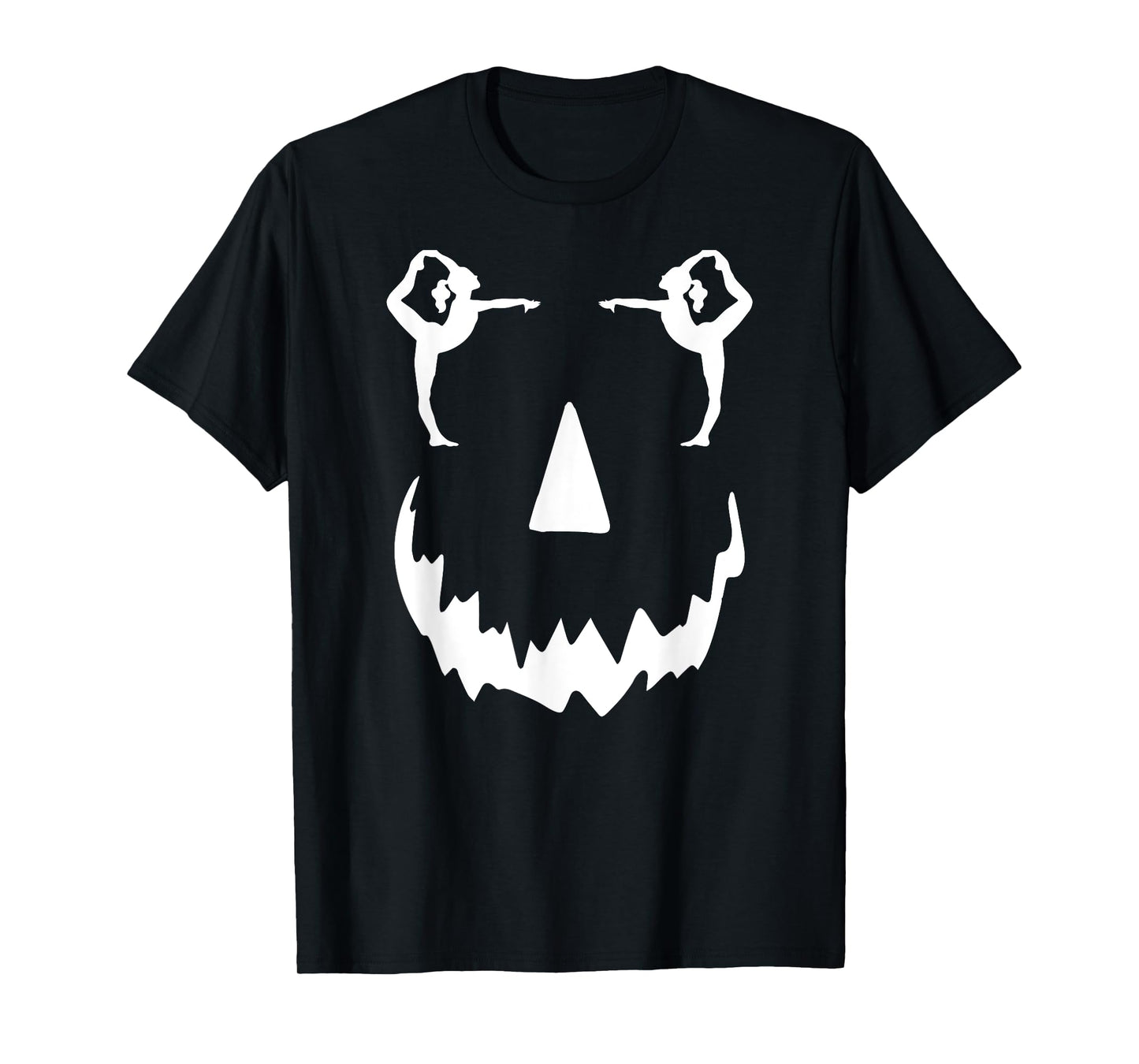funny Gymnastics pumpkin Gymnastics halloween T-Shirt
