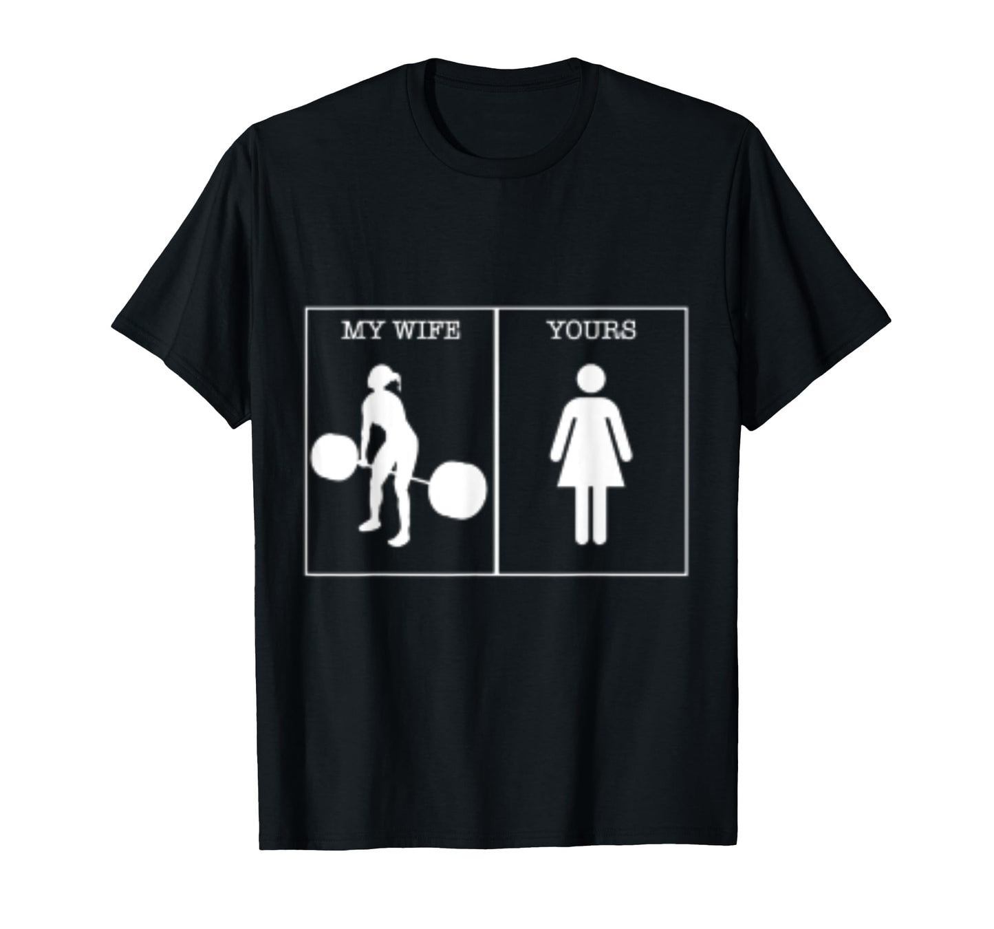My Wife Working Out Training Lifting Gains Deadlift T-shirt