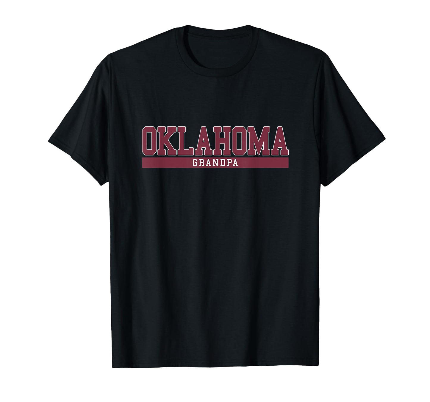 Mens Oklahoma State Grandpa T-Shirt