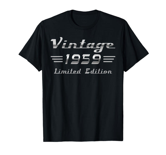 Vintage 1959 Classic Car 66th Birthday T-Shirt