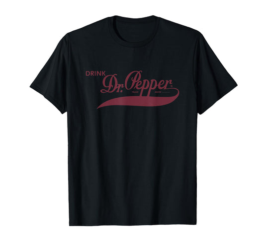 Dr. Pepper Drink Dr. Pepper Vintage Red Script T-Shirt