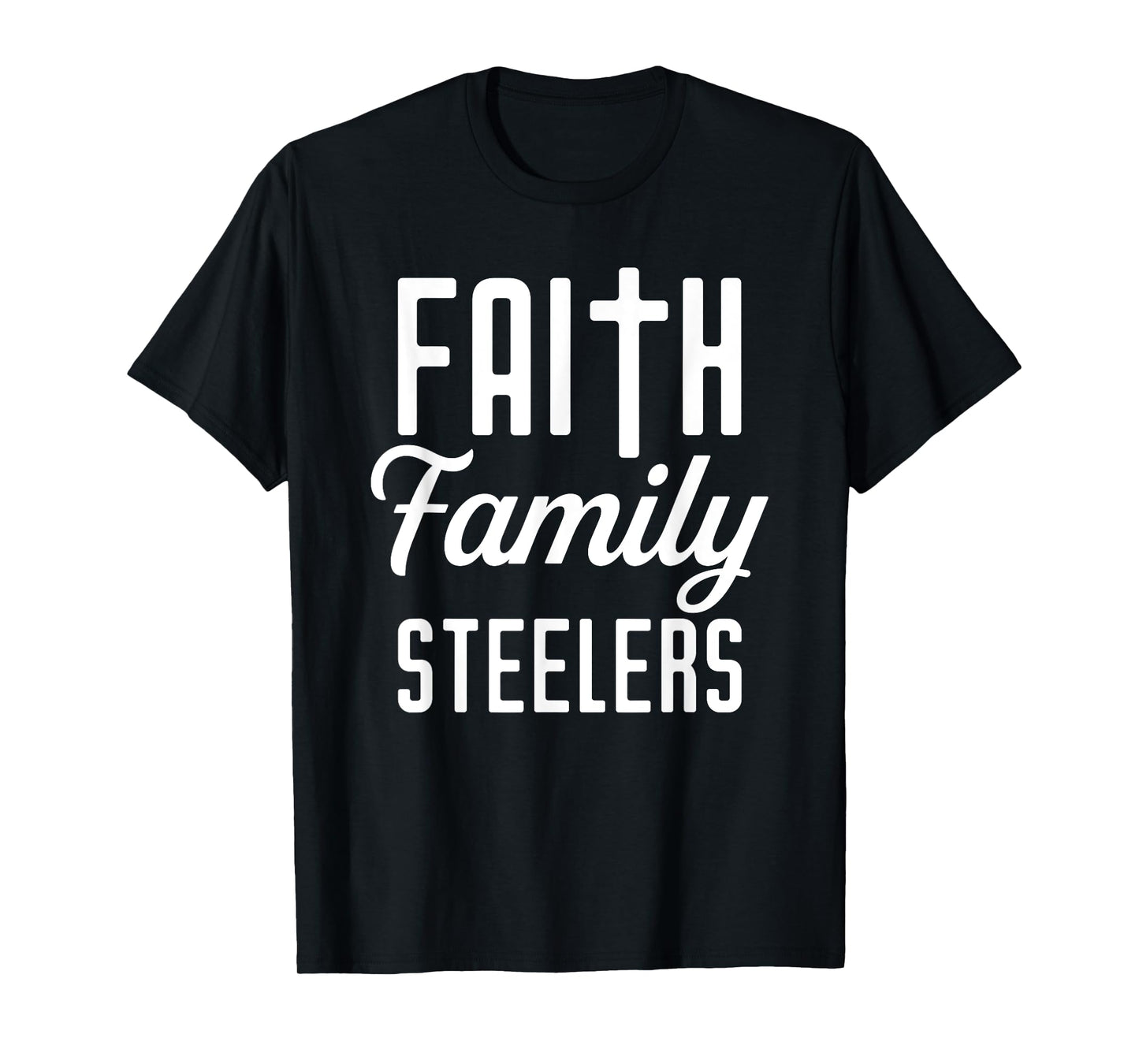 Steelers Fontana Faith Family HS T-Shirt