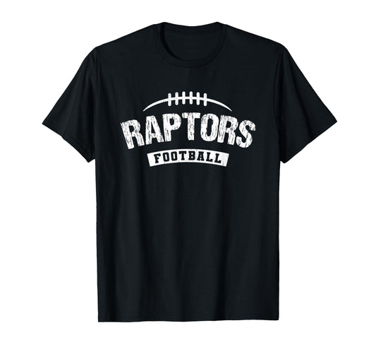 Raptors Gallatin Football Distressed HS T-Shirt