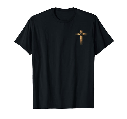 Faith Over Fear American Christian Cross God Jesus T-Shirt