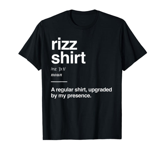 Funny Rizz Gen Alpha Slang Charisma Meme Rizz T-Shirt