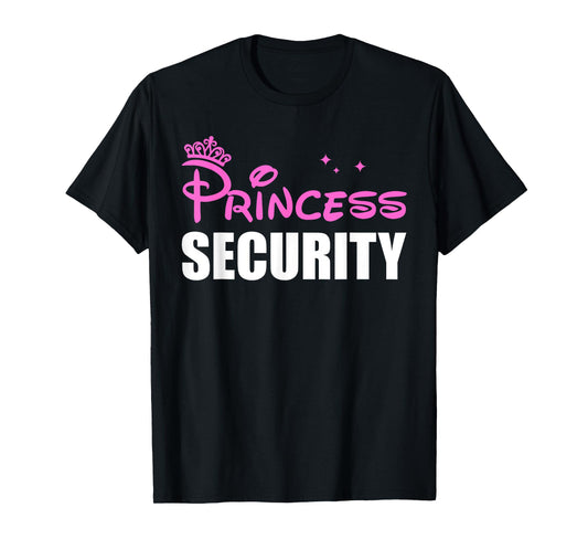 Princess Security Halloween Costume, Cute Princess Girls T-Shirt