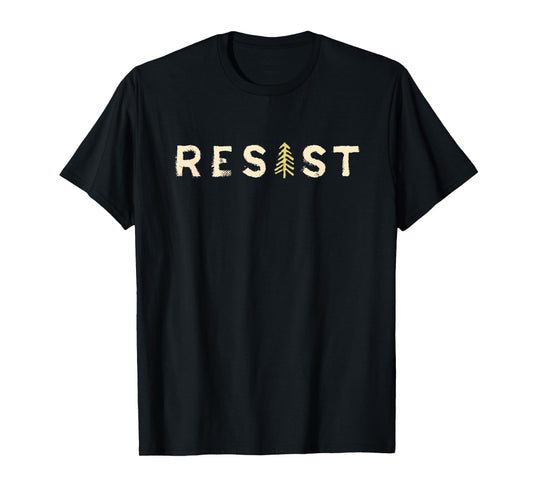 Resist National Parks Freedom Civil Rights Retro T-Shirt