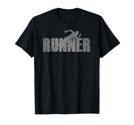 RUNNER Track & Field Cross Country Running Athlete Vintage T-Shirt