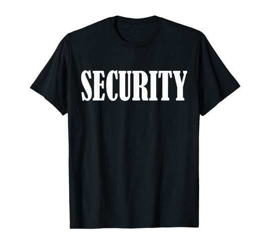 Clothing guard, security officer, safety security T-Shirt