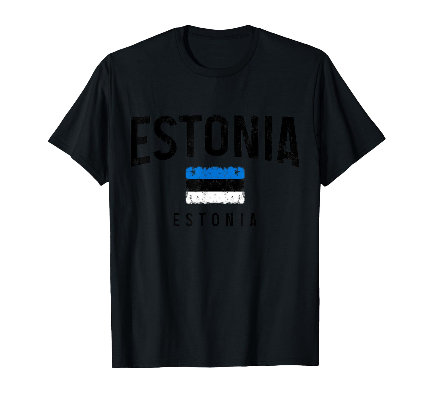 Estonia Estonia Estonian Flag Vintage Pride T-Shirt