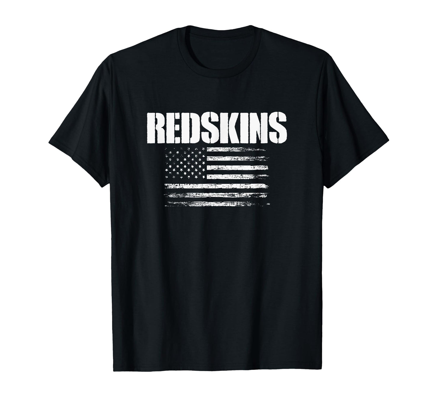 Kingston Redskins USA Flag Pride T-Shirt