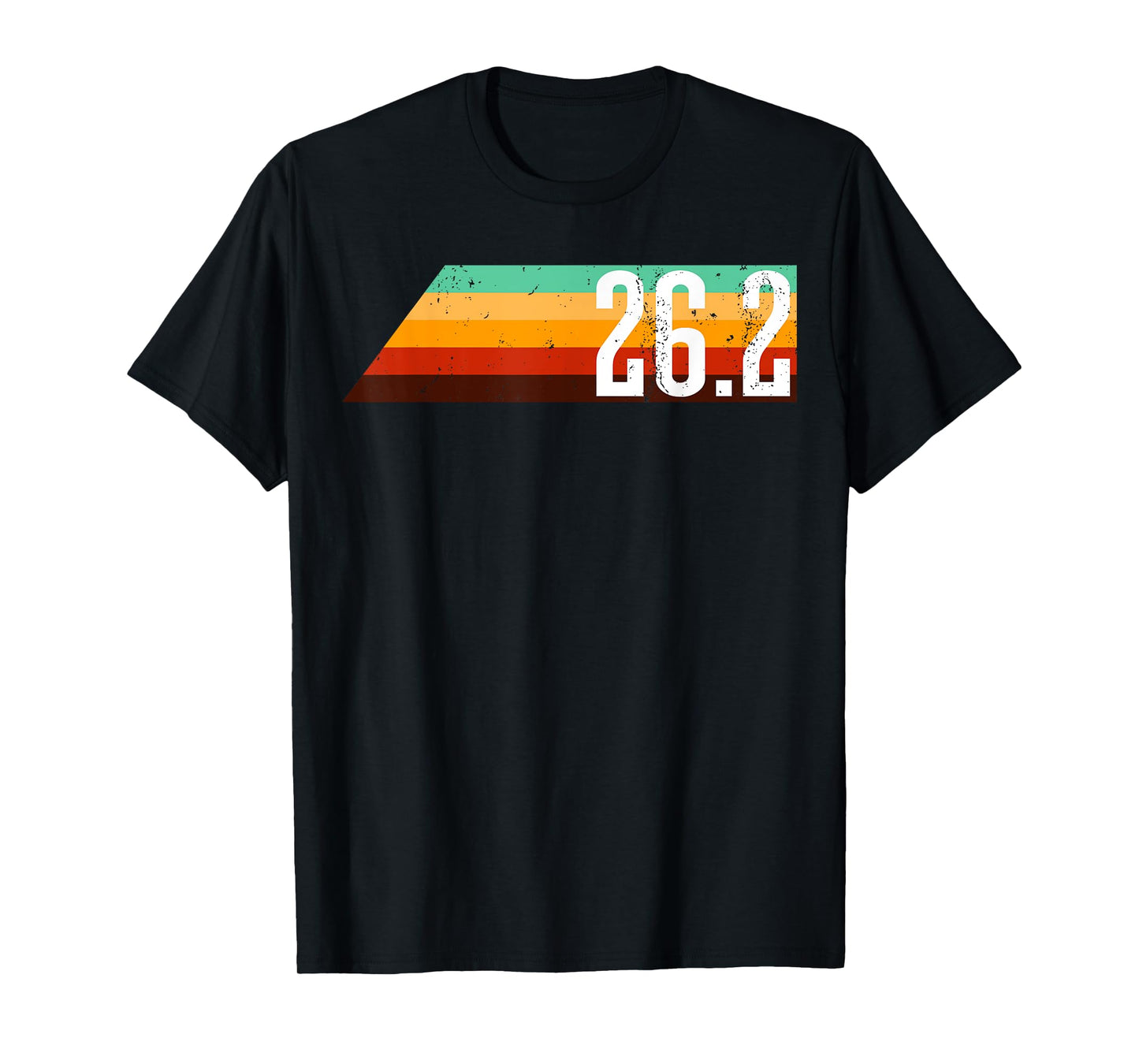Retro 26.2 Miles Marathon Funny Vintage Athlete Outfit T-Shirt