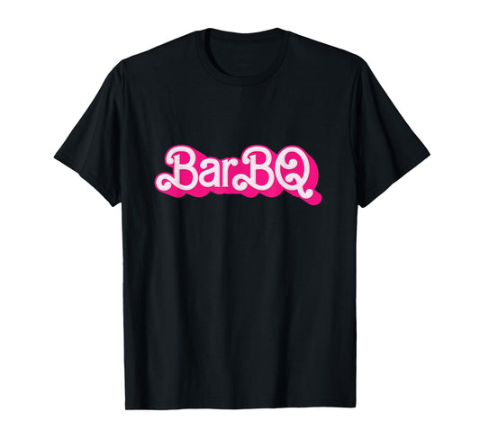 BarBQ Pink Retro Funny Barbecue Classic Girl Grilling Gear T-Shirt