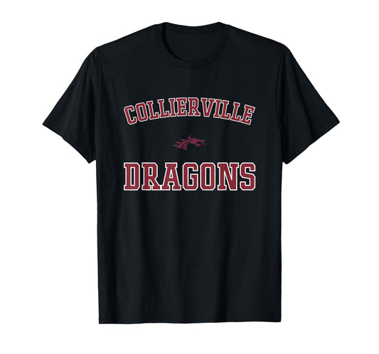Collierville Dragons Logo Varsity HS T-Shirt