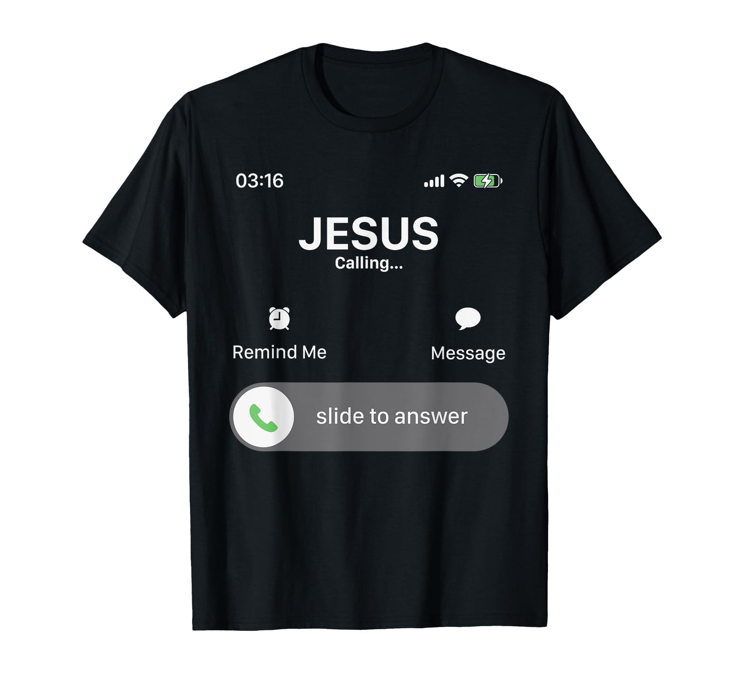 Religious Jesus is Calling Christian Church Lord T-Shirt