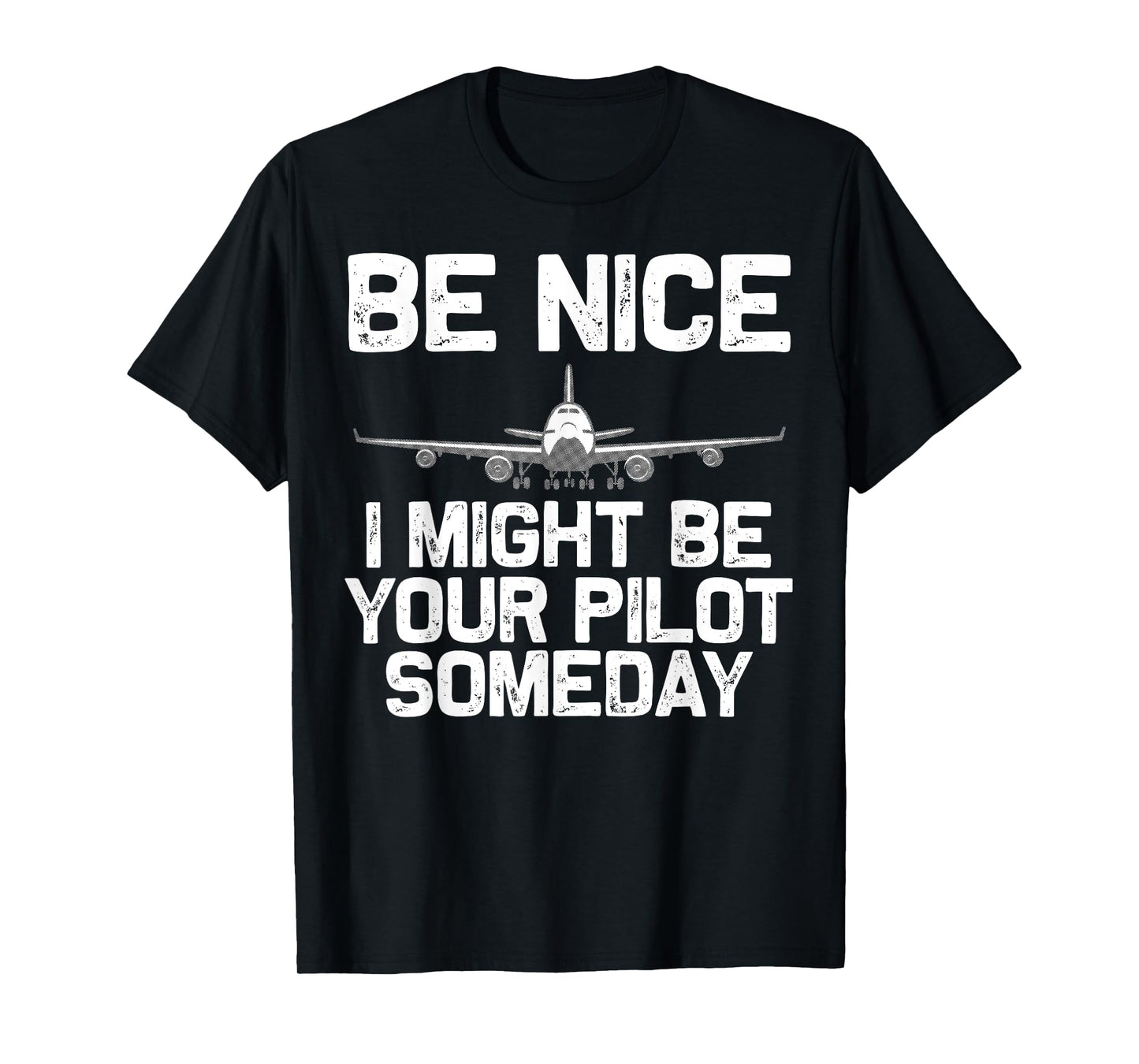 Funny Pilot Art For Men Women Kids Aviation Airplane Pilot T-Shirt