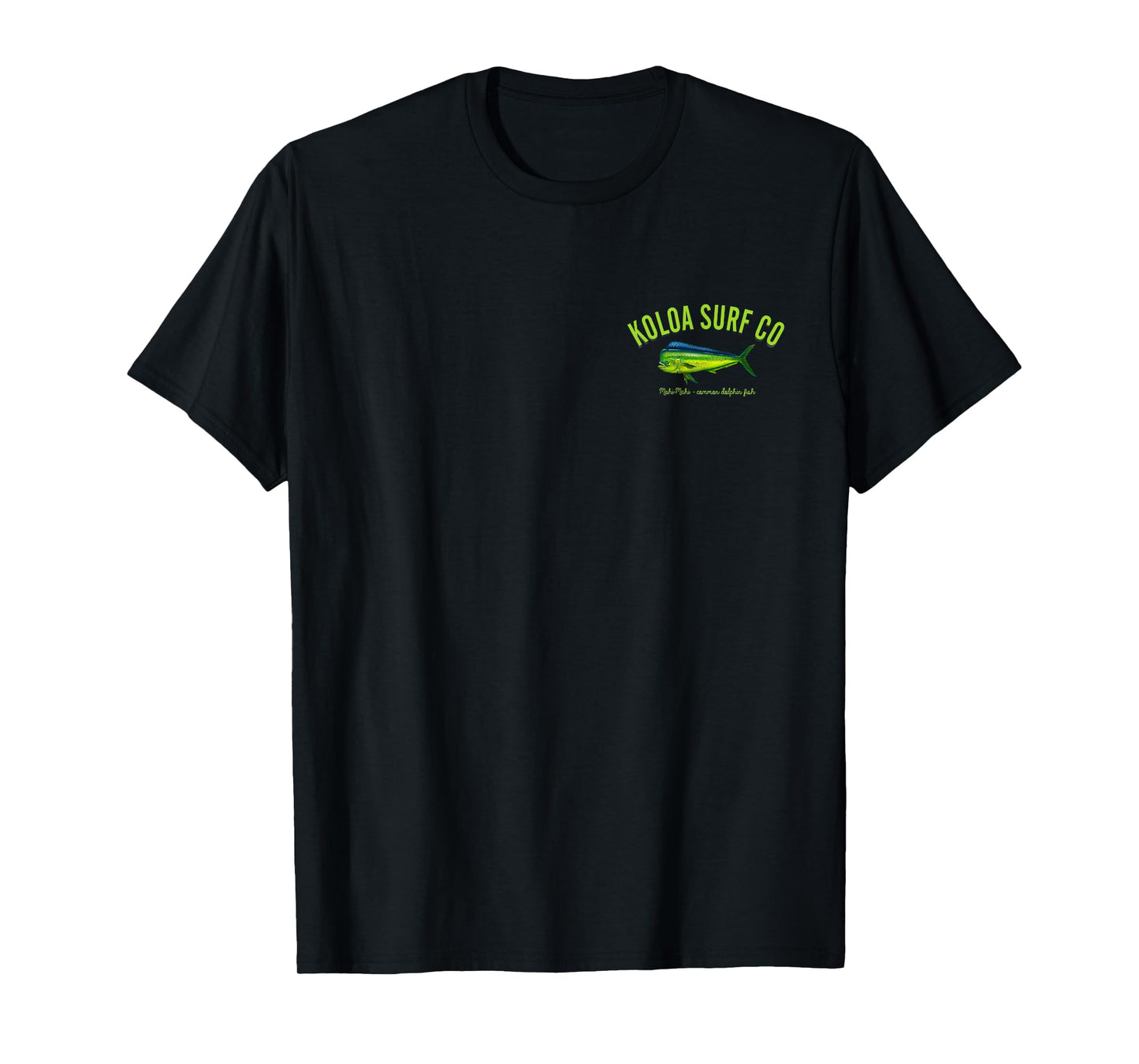 Koloa Surf Mahi Mahi Salt Water Fishing Logo Graphic T-Shirt