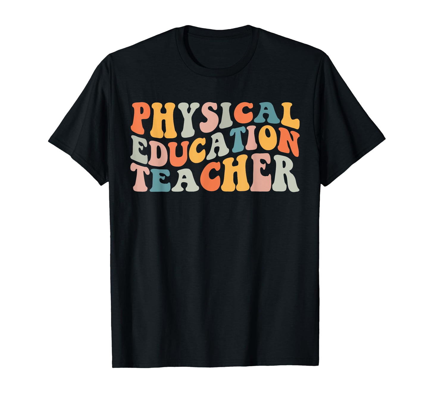 PE Teacher Vintage retro groovy Physical Education Teacher T-Shirt for Men Women