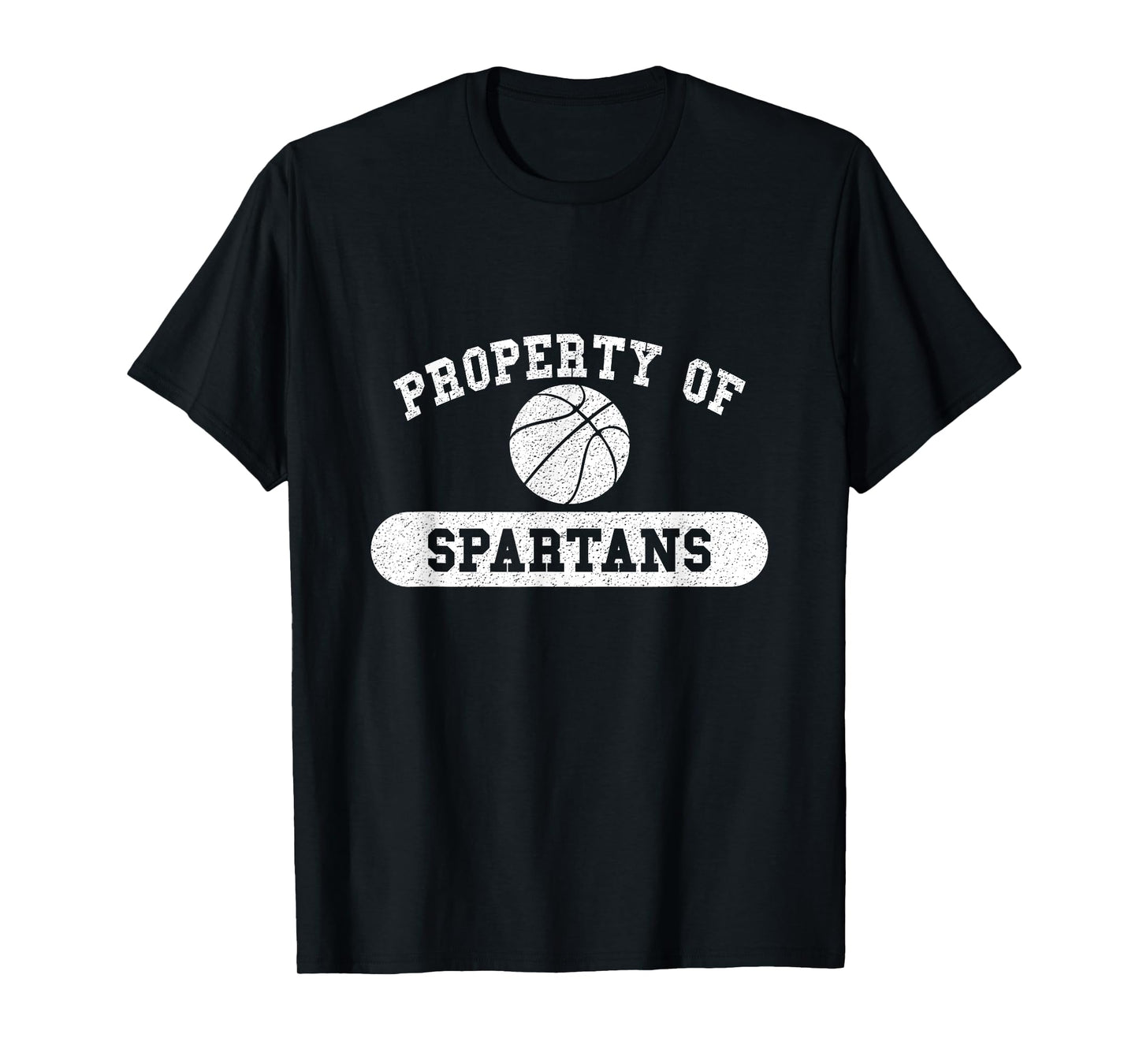 Property of Spartans Basketball T-Shirt