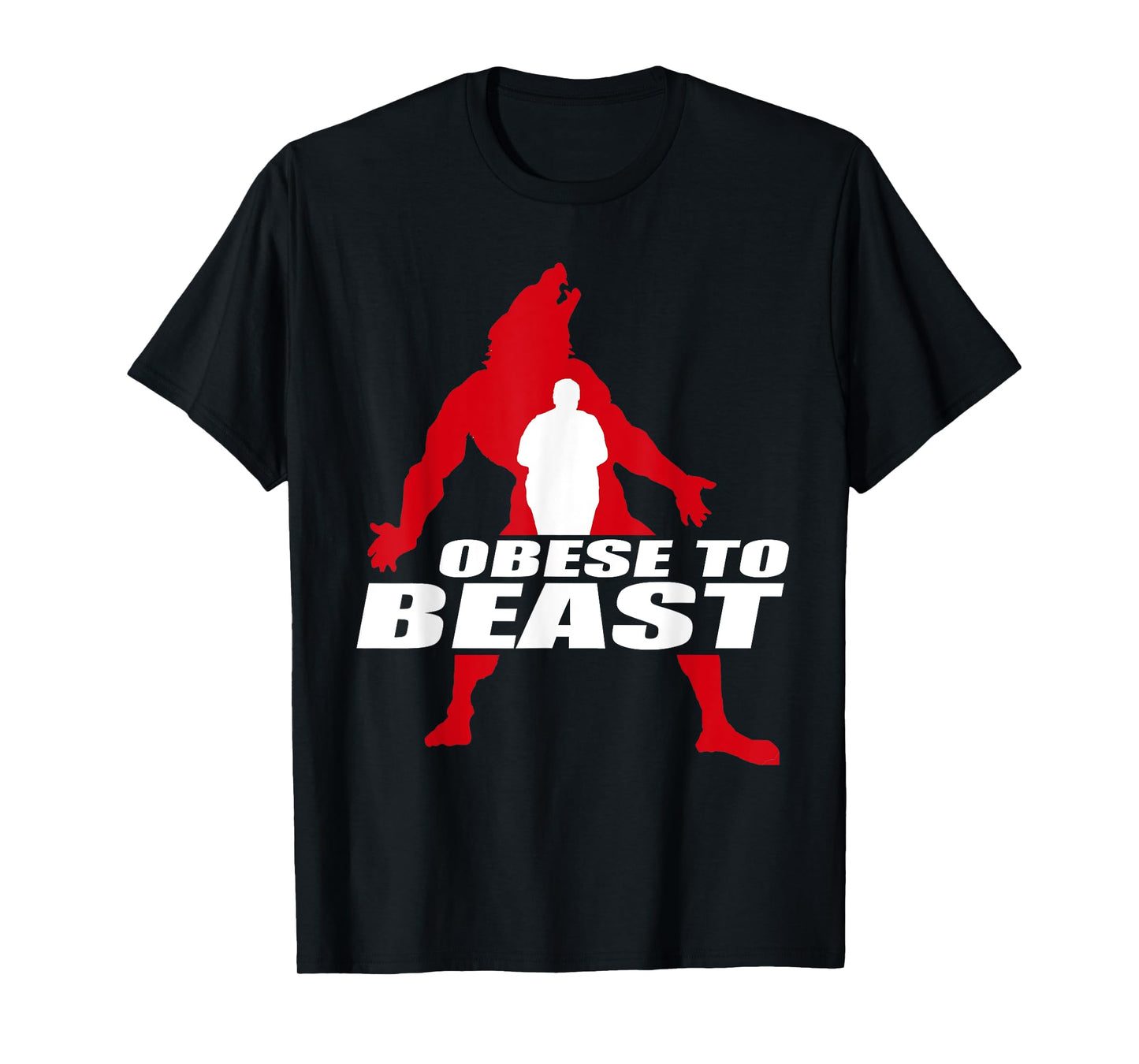 Obese To Beast Yoga Gift T-Shirt T-Shirt