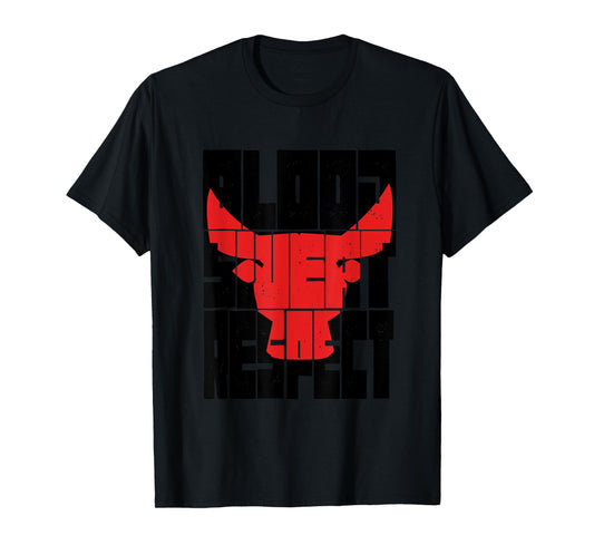 Blood Sweat Respect Motivational Gym Fitness Fighting Spirit T-Shirt