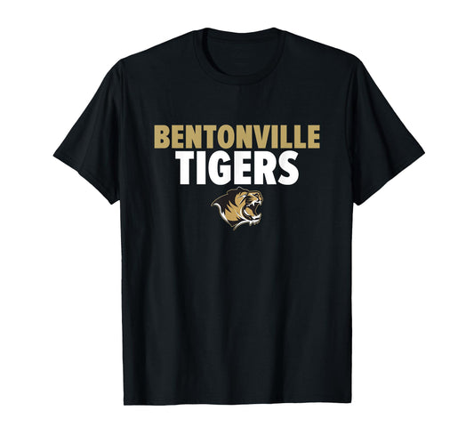 Bentonville Tigers Logo Bold HS T-Shirt