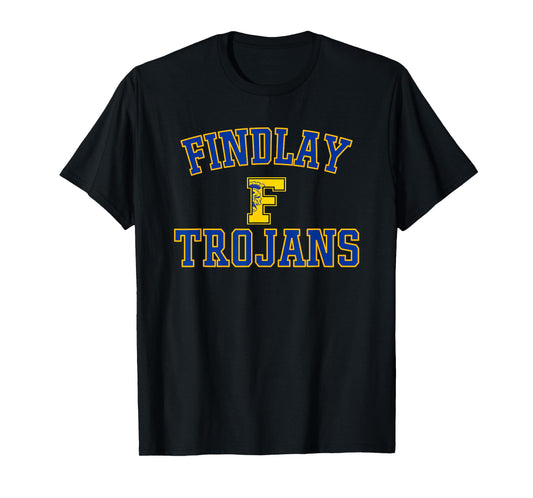 Findlay Trojans Logo Varsity HS T-Shirt