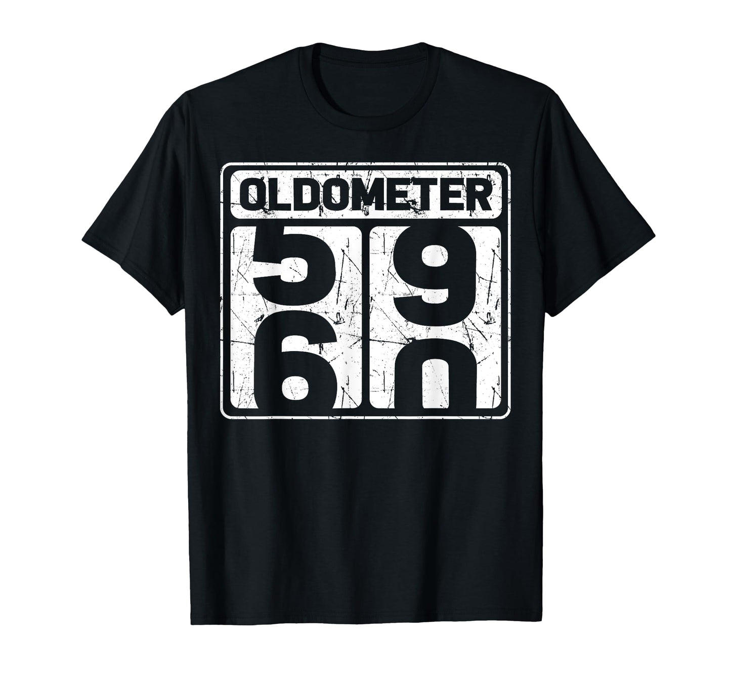 Oldometer 59-60 Vintage - Funny 60th Birthday T-Shirt