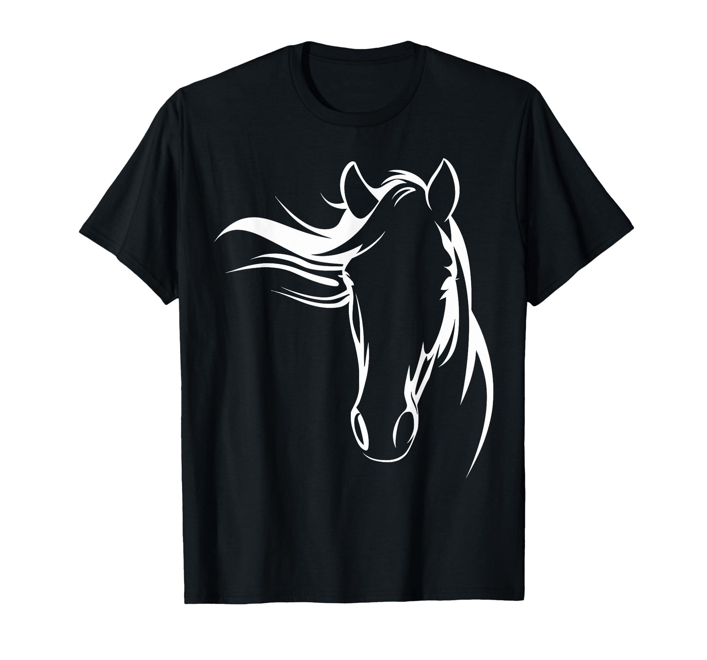 Horse Silhouette Graphic Art Design for Horse Lovers T-Shirt