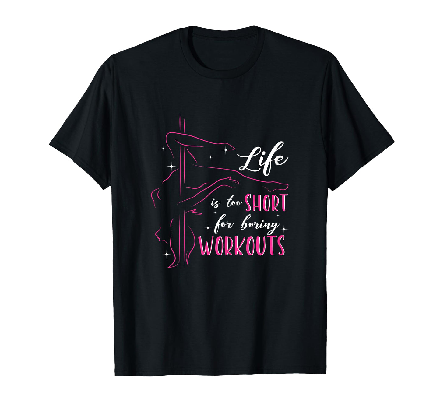Pole Dance Shirt Fitness Workout Pole Dancing T-Shirt