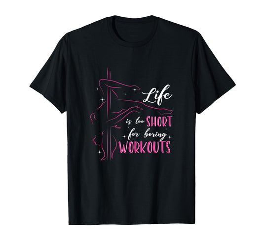 Pole Dance Shirt Fitness Workout Pole Dancing T-Shirt