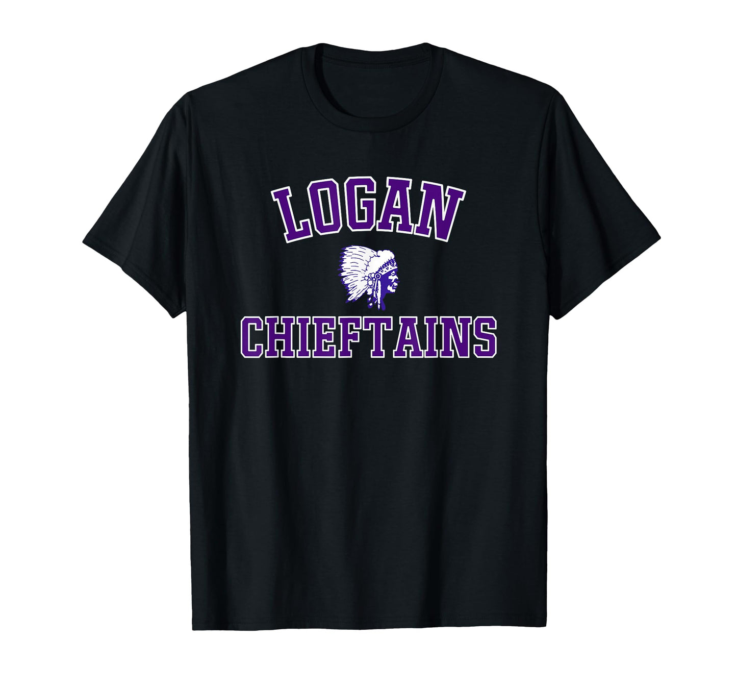 Logan Chieftains Logo Varsity HS T-Shirt