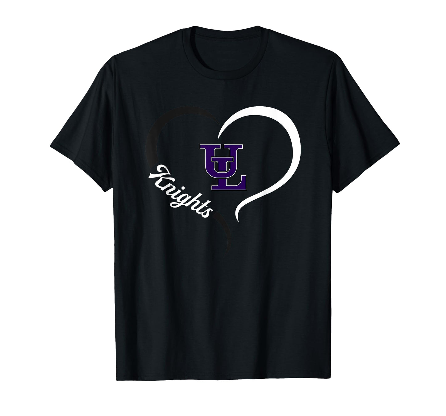 Upson Lee Knights Logo Half Heart Slogan HS T-Shirt
