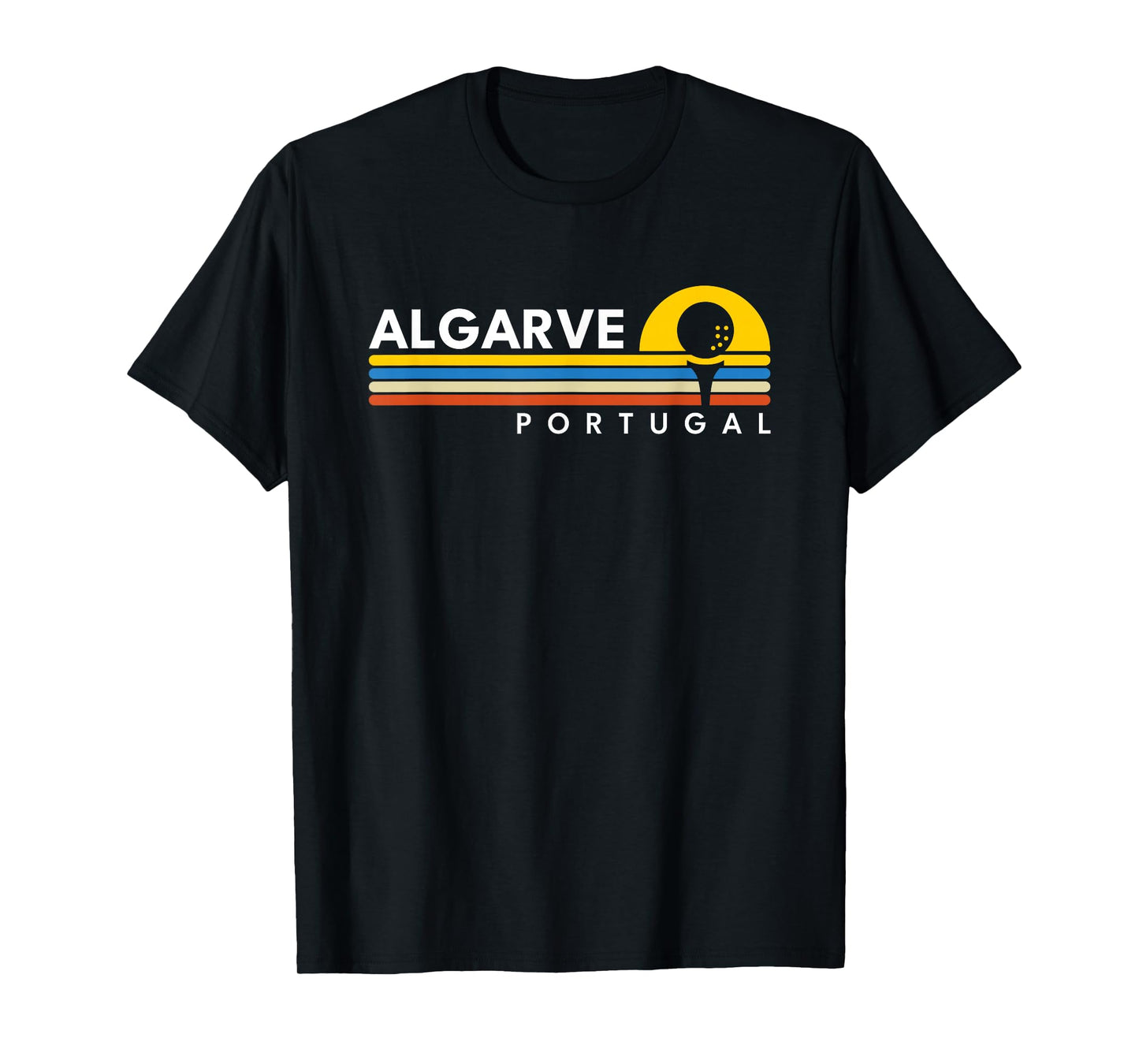 Algarve Portugal Vintage Retro Souvenirs Golf T-Shirt